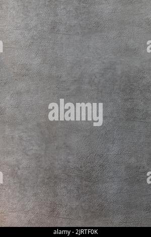 Gray leather texture on the wall. The background Stock Photo