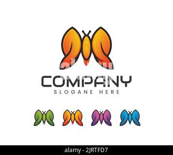 Colorful bird vector logo design with modern style, illustration abstract bird for digital creative template Stock Vector