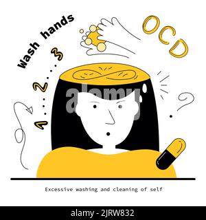 Women has syndrome obsessive compulsive disorder, fear and intrusive ...