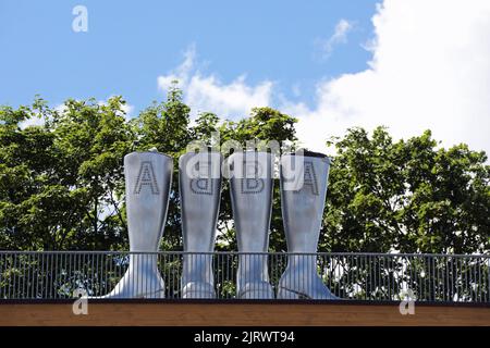 ABBA The Museum at Djurgarden in Stockholm Stock Photo