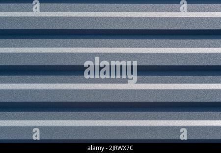 The texture of a professional sheet or corrugated metal sheet as an background. Stock Photo