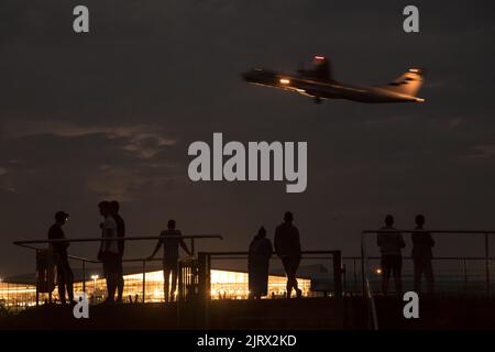 ATR 72-500 plane of Finnair Nordic Regional Airlines in Gdansk, Poland © Wojciech Strozyk / Alamy Stock Photo *** Local Caption *** Stock Photo