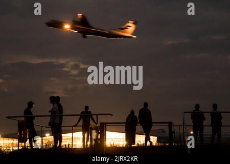 ATR 72-500 plane of Finnair Nordic Regional Airlines in Gdansk, Poland © Wojciech Strozyk / Alamy Stock Photo *** Local Caption *** Stock Photo