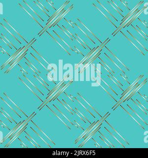 Abstract geometric pattern. Vintage seamless pattern with gold lines. Suitable for textiles, greeting cards, invitation cards, wrapping paper. Stock Vector