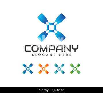 Abstract logo design template Stock Vector