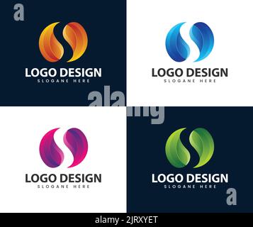 Abstract modern letter s logo. Letter S logo icon design template elements.Business corporate letter S logo design vector. Simple and clean Stock Vector