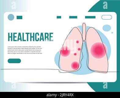 Outline Landing Page Doctor Consultation. Different Free Available Medical Specialist. Professional Telemedicine and Healthcare. Cartoon Design Illustration. Vector illustration Stock Vector