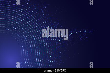 concept of big data or digital transformation technology Stock Photo