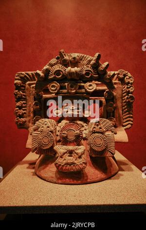 Ceremonial brazier for rituals, from Teotihuacan, National Anthroplogy ...