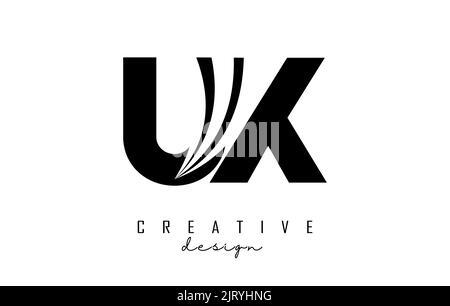 UX Letter Design with Creative Cut and Colorful Rainbow Texture. UX ...