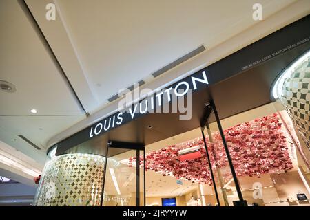 HONG KONG, CHINA - CIRCA JANUARY, 2019: Louis Vuitton storefront in  Elements shopping mall. Louis Vuitton is a French fashion house and luxury  retail Stock Photo - Alamy