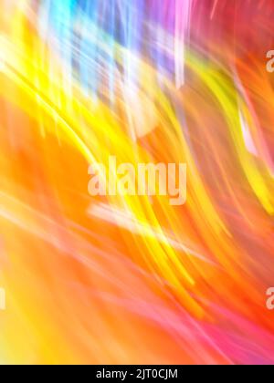 Time to get creative blur bokeh background with long exposure. Light painting be creative blurry effect bokeh background. Stock Photo