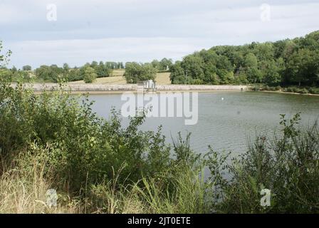 Un lac en France Stock Photo