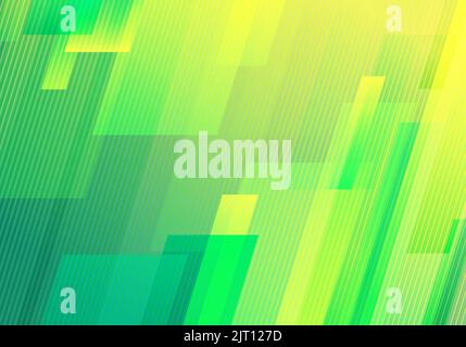 Abstract modern green diagonal stripes lines pattern background. Vector illustration Stock Vector