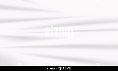 Abstract white and gray satin silk fabric beautiful background and texture. Vector illustration Stock Vector