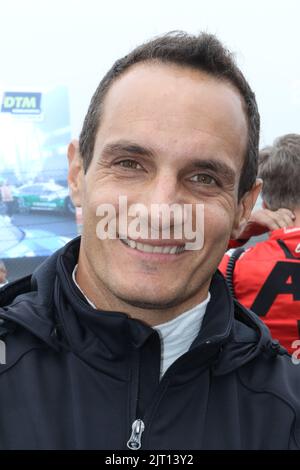 NUERBURGRING, Germany. , . DTM, German Touringcars Masters, portrait of TV presenter and former MotoGP rider Alex HOFMANN Credit: SPP Sport Press Photo. /Alamy Live News Stock Photo