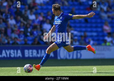 Ryan Wintle 6 of Cardiff City during the game Stock Photo Alamy