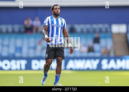 Sheffield, UK. 27th Aug, 2022. Mallik Wilks #7 of Sheffield Wednesday during the game in Sheffield, United Kingdom on 8/27/2022. (Photo by Gareth Evans/News Images/Sipa USA) Credit: Sipa USA/Alamy Live News Stock Photo