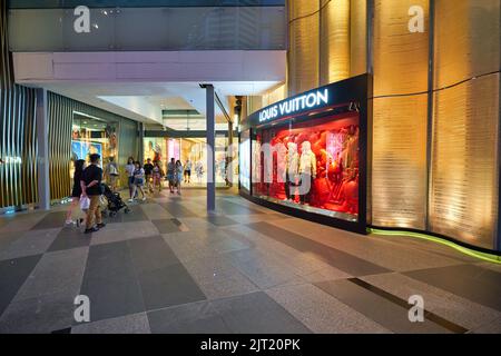 SINGAPORE - CIRCA JANUARY, 2020: entrance to ION Orchard shopping mall in Singapore. Stock Photo