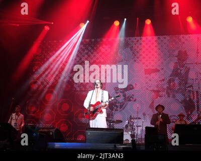 Sunny Hill Festival Tirana Stock Photo