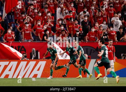 Saitama, Japan. 25th Aug, 2022. Jeonbuk Hyundai Motors FC team group (Jeonbuk) Football/Soccer : AFC Champions League 2022 Semi-final match between Jeonbuk Hyundai Motors FC - Urawa Red Diamonds at Saitama Stadium 2002 in Saitama, Japan . Credit: AFLO/Alamy Live News Stock Photo