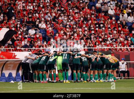 Saitama, Japan. 25th Aug, 2022. Jeonbuk Hyundai Motors FC team group (Jeonbuk) Football/Soccer : AFC Champions League 2022 Semi-final match between Jeonbuk Hyundai Motors FC - Urawa Red Diamonds at Saitama Stadium 2002 in Saitama, Japan . Credit: AFLO/Alamy Live News Stock Photo