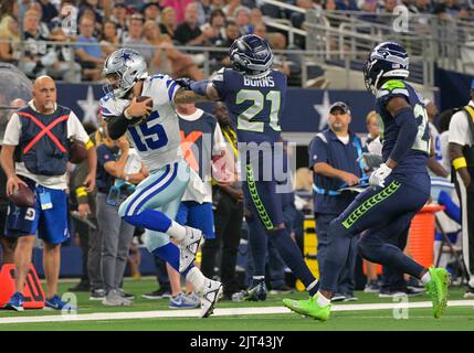 Seattle Seahawks cornerback Artie Burns (21) in action during an NFL  football game against the New Orleans Saints, Sunday, Oct. 9, 2022, in New  Orleans. (AP Photo/Tyler Kaufman Stock Photo - Alamy