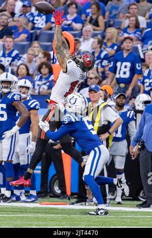 Indianapolis Colts cornerback Stephon Gilmore (5) drops into coverage  during an NFL football game against the Washington Commanders, Sunday, Oct.  30, 2022, in Indianapolis. (AP Photo/Zach Bolinger Stock Photo - Alamy