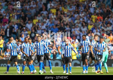 Sheffield, UK. 27th Aug, 2022. Lee Gregory #9 of Sheffield Wednesday in ...