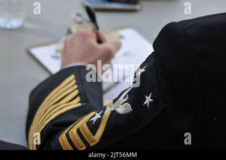 Command Master Chief Navy Recruiting Command Stock Photo - Alamy