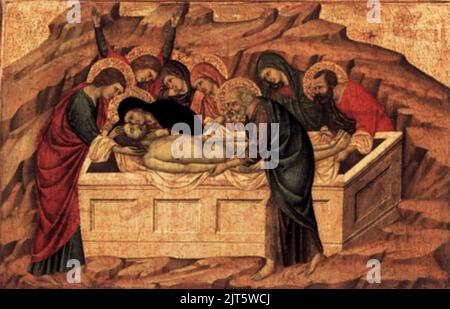 Ugolino di Nerio - Panel from the Santa Croce Altar Stock Photo