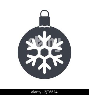 Frozen - Snow icon - snow fall Black vector icon Stock Vector