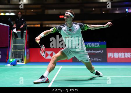 Viktor Axelsen DNK AUGUST Badminton TotalEnergies BWF World Championships