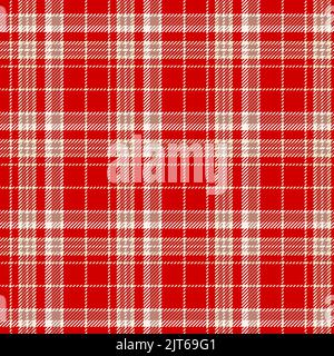 Deep blue, orange modern tartan plaid Scottish seamless pattern. Texture checked plaid designed for clothes. shirts, dresses, bedding, paper, blanket. Stock Vector