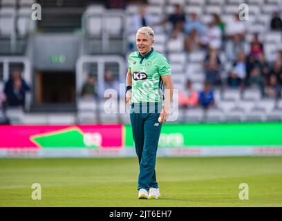 LONDON, UNITED KINGDOM. 27th Aug, 2022.  during The Hundred - London Spirit vs Oval Invincibles at The Lord's Cricket Ground on Saturday, August 27, 2022 in LONDON ENGLAND.  Credit: Taka G Wu/Alamy Live News Stock Photo