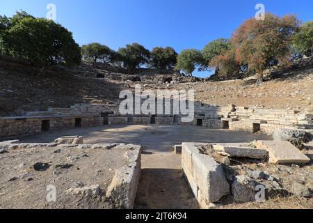Teos: An ancient city Stock Photo