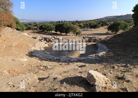 Teos: An ancient city Stock Photo