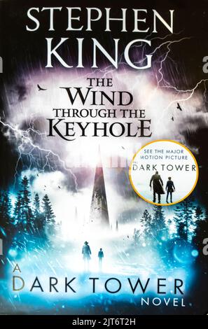 The Dark Tower: The Wind Through the Keyhole Novel by Stephen King. 2012 Stock Photo