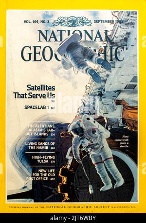 National Geographic magazine cover, September 1983 Stock Photo