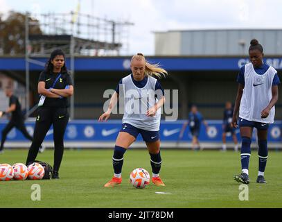 London, UK. 28th Aug, 2022. during the Pre Season friendly football match between Chelsea and Tottenham Hotspurs at Kingsmeadow, England. (/SPP) Credit: SPP Sport Press Photo. /Alamy Live News Stock Photo