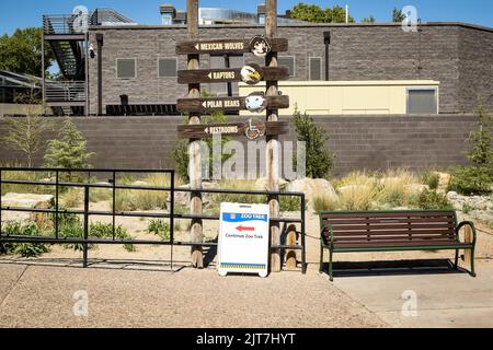 Albuquerque, New Mexico Biopark zoo. Stock Photo