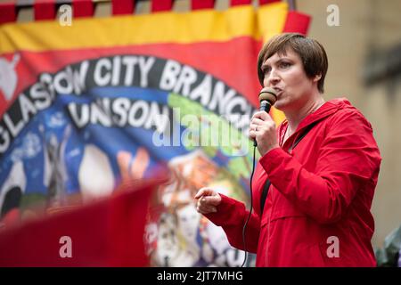 Roz Foyer General Secretary of STUC ahead of Scottish Labour leader ...