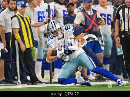 Dallas Cowboys wide receiver Simi Fehoko (81) in action during an NFL  football game against the New Orleans Saints, Thursday, Dec. 2, 2021, in  New Orleans. (AP Photo/Tyler Kaufman Stock Photo - Alamy