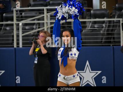 August 26 2022: Dallas Cowboys cheerleaders perform before the NFL