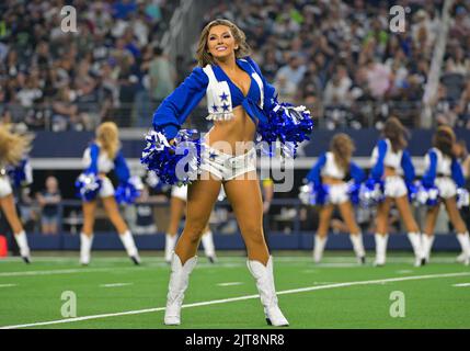 Dallas Cowboys Cheerleaders pregame performance Miller Lite club 8/26/22 vs  Seattle Seahawks 