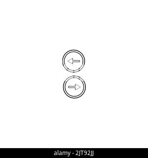 download and upload buttons next open multimedia web icons continue click here Stock Vector