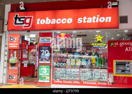 Tobacco and e cigarettes store in Sydney city centre NSW South