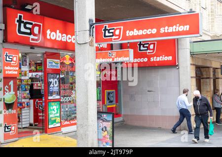 Tobacco and e cigarettes store in Sydney city centre NSW South