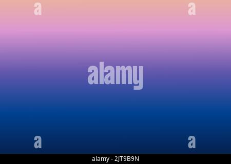 Abstract background with smooth gradient purple, pink and blue color twilight time. For Wallpaper, Background, Print. Vector Illustration Stock Vector