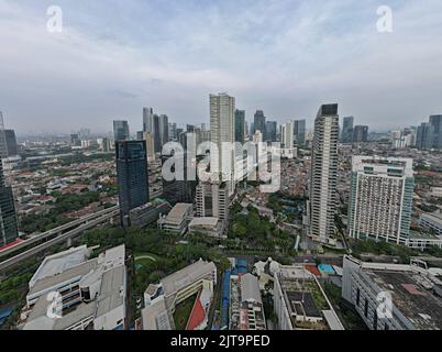 City skyline, Jakarta, Java, Indonesia Stock Photo - Alamy